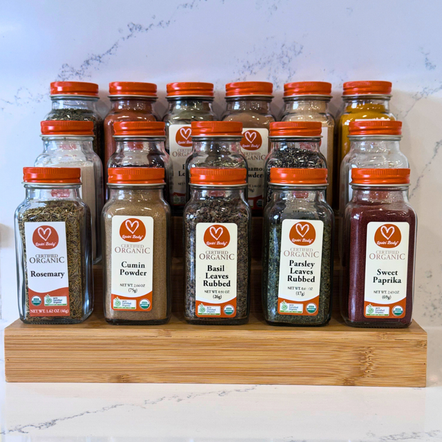 Certified Organic Herb & Spices Bundle