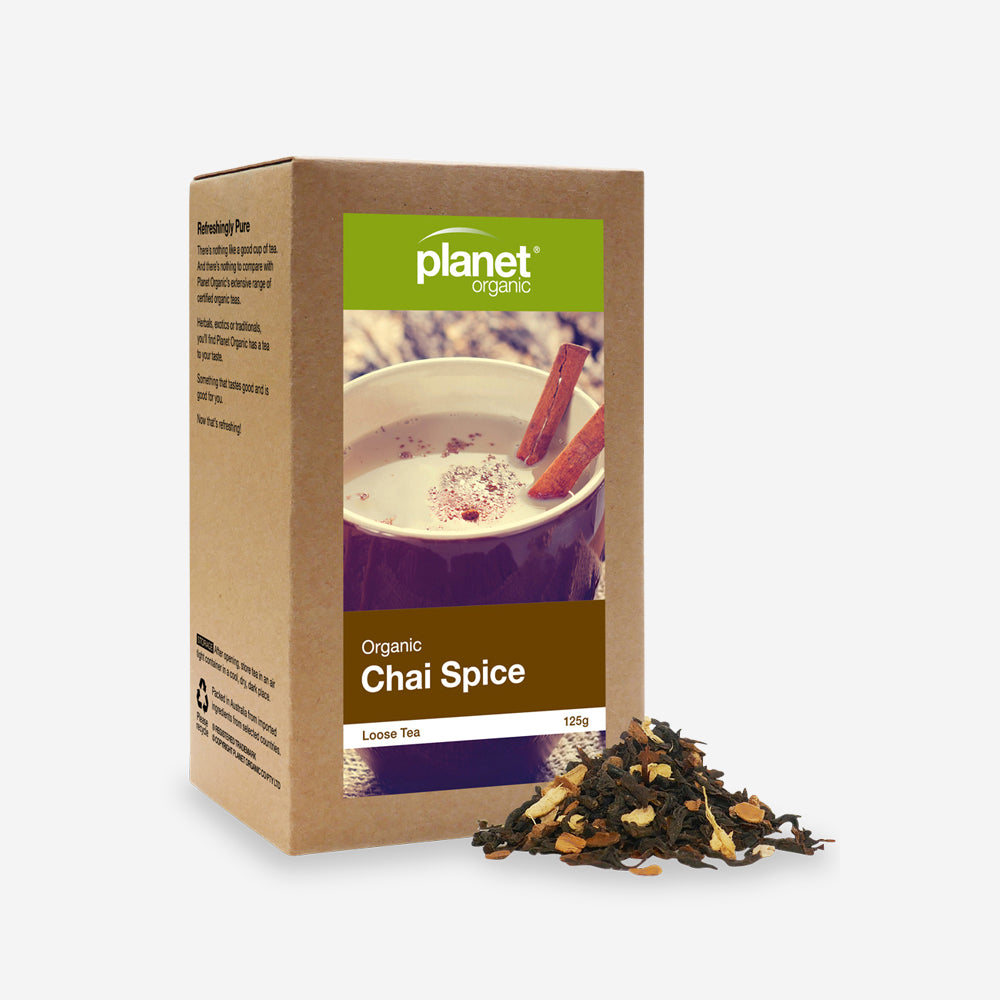 Planet Organic Tea Chai Spice Loose Leaf 125g