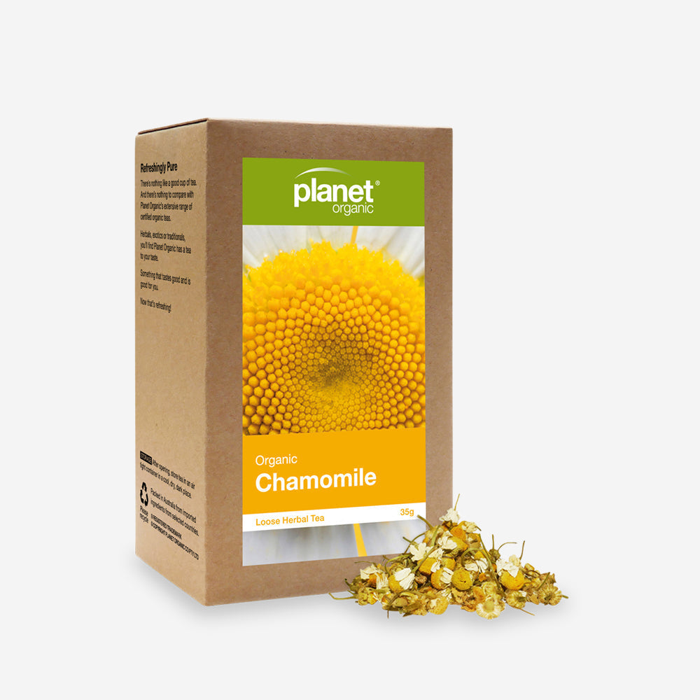 Planet Organic Tea Chamomile Loose Leaf 35g