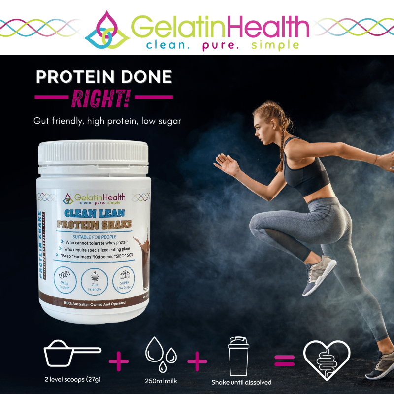 Gelatin Health Clean Lean Protein Shake 400g