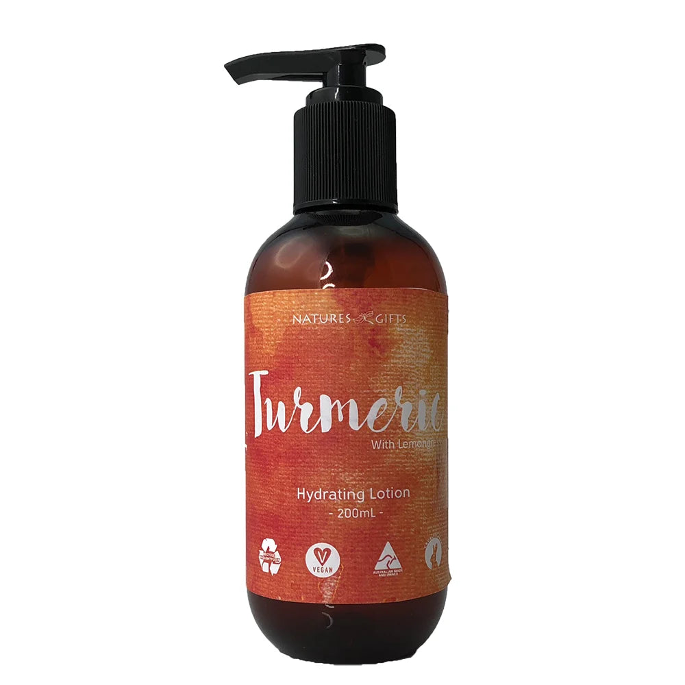 Clover Fields Naturural Turmeric Hydrating Lotion 200ml