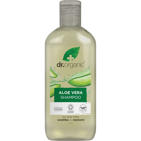 Dr Organic Shampoo Aloe Vera 265ml front