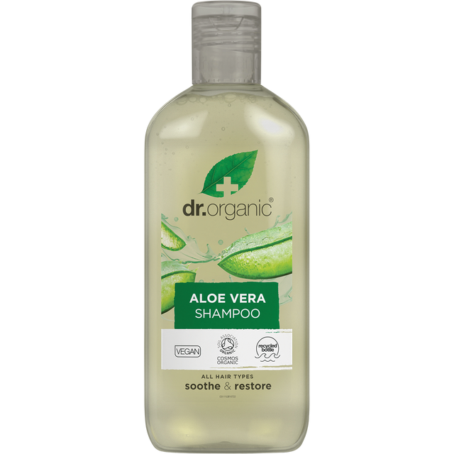 Dr Organic Shampoo Aloe Vera 265ml front
