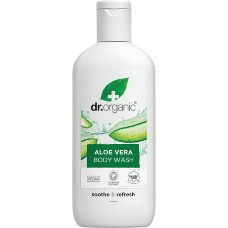 Dr Organic Body Wash Aloe Vera 250ml front