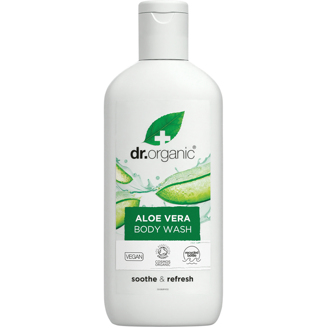 Dr Organic Body Wash Aloe Vera 250ml front