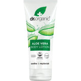 Dr Organic Organic & Natural Aloe Vera Skin Lotion 200ml front view