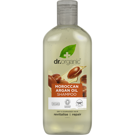 Dr Organic Shampoo Moroccan Argan Oil 265ml front