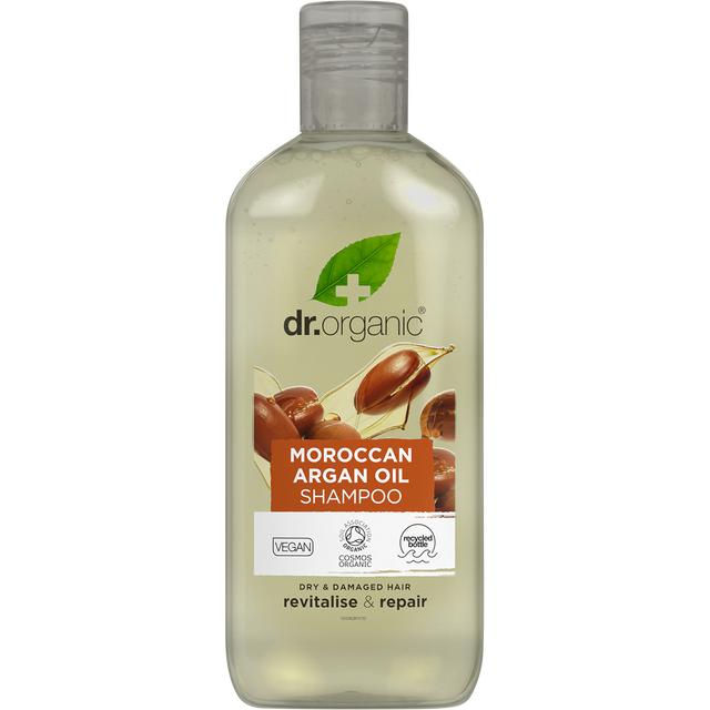 Dr Organic Shampoo Moroccan Argan Oil 265ml front