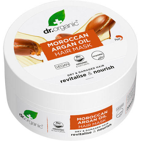 Dr Organic Hair Mask Moroccan Argan Oil 200ml alternate view