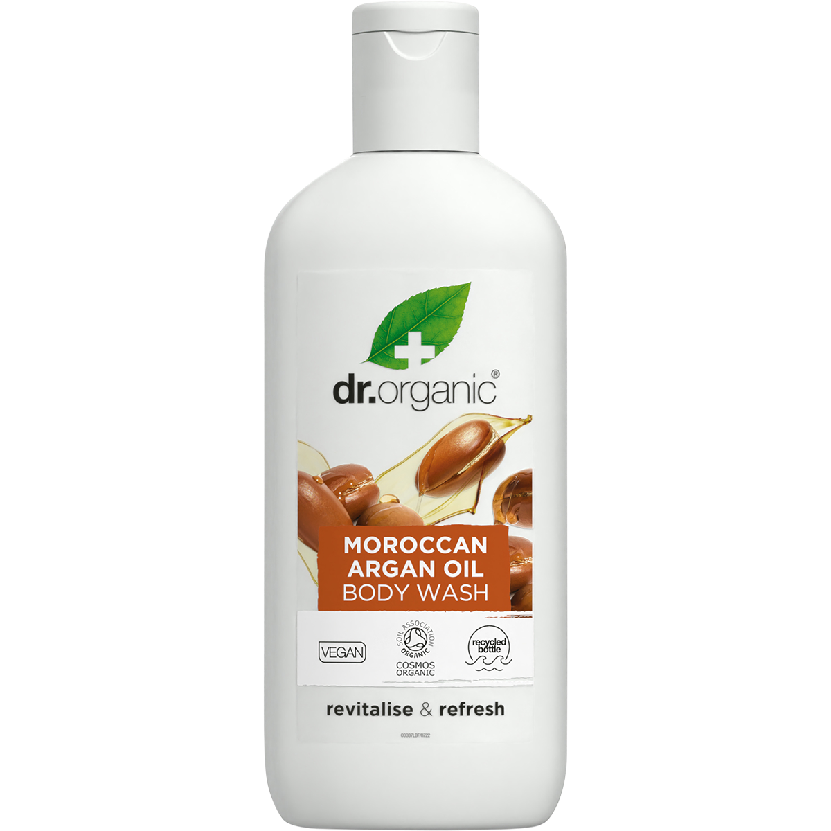Dr Organic Body Wash Moroccan Argan Oil 250ml front