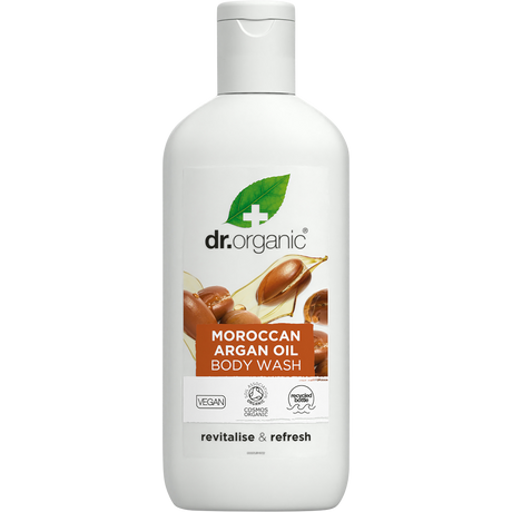 Dr Organic Body Wash Moroccan Argan Oil 250ml front