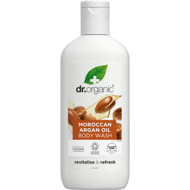 Dr Organic Body Wash Moroccan Argan Oil 250ml front