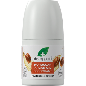 Dr Organic Roll-On Deodorant Moroccan Argan Oil 50ml front