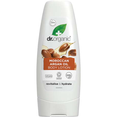 Dr Organic Body Lotion Moroccan Argan Oil 200ml front