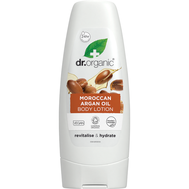 Dr Organic Body Lotion Moroccan Argan Oil 200ml front