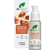 Dr Organic Eye Serum Tightening Organic Moroccan Argan Oil 30ml product and carton