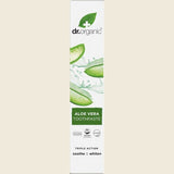 Dr Organic Aloe Vera Toothpaste 100ml carton front