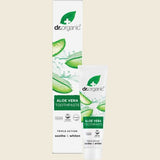 Dr Organic Aloe Vera Toothpaste 100ml tube and carton