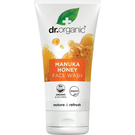 Dr Organic Face Wash Manuka Honey 150ml front