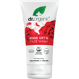 Dr Organic Face Wash Rose Otto 150ml front