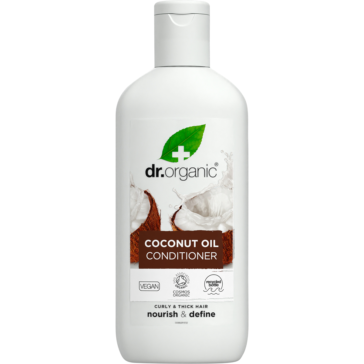 Dr Organic Conditioner Coconut Oil 265ml front