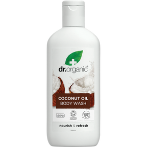 Dr Organic Body Wash Coconut Oil 250ml front