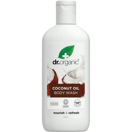 Dr Organic Body Wash Coconut Oil 250ml front