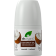 Dr Organic Roll-On Deodorant Coconut Oil 50ml front