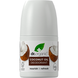 Dr Organic Roll-On Deodorant Coconut Oil 50ml front