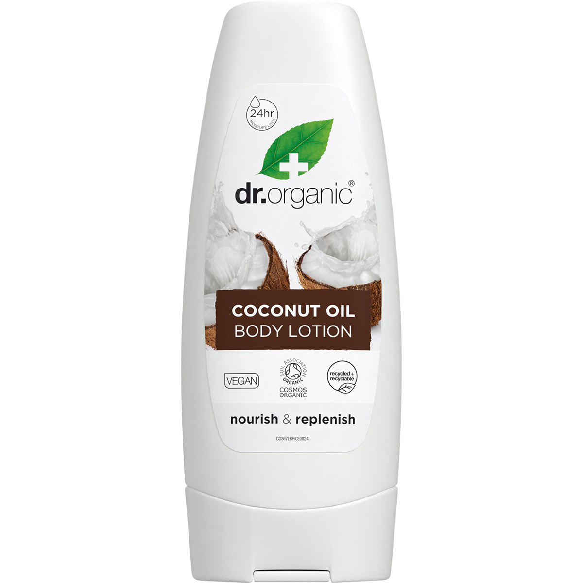 Dr Organic Skin Lotion Coconut Oil 200ml front