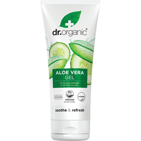 Dr Organic Aloe Vera Gel with Cucumber 200ml front