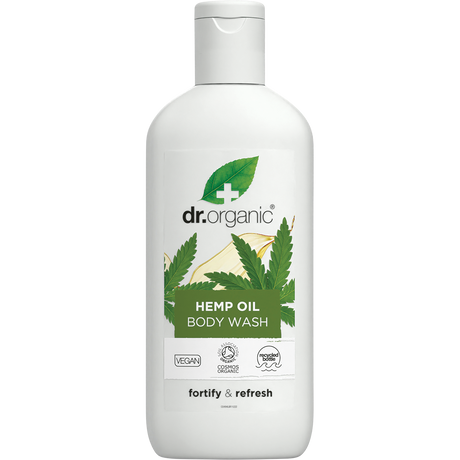 Dr Organic Body Wash Hemp Oil 250ml front