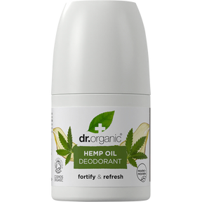 Dr Organic Roll-On Deodorant Hemp Oil 50ml front