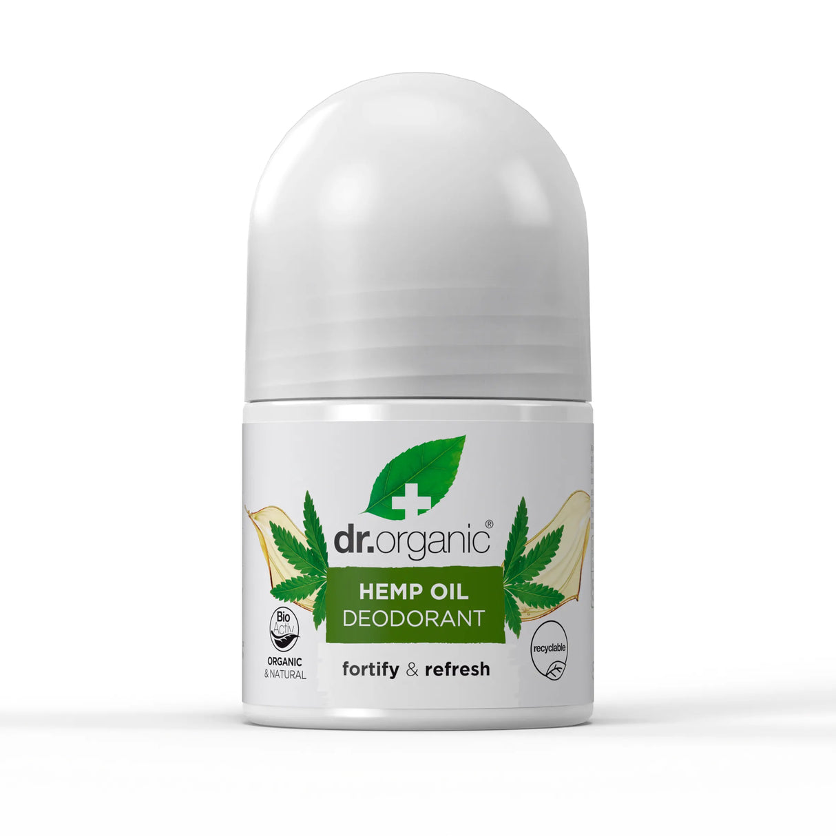 Dr Organic Roll-On Deodorant Hemp Oil 50ml