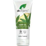 Dr Organic Organic & Natural Body Lotion Hemp Oil 200ml front view
