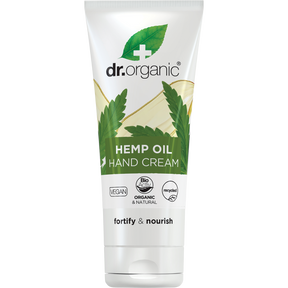 Dr Organic Hand Cream Hemp Oil 100ml front