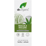 Dr Organic Certified Organic Rescue & Restore Shampoo Organic Hemp Oil 265ml box view