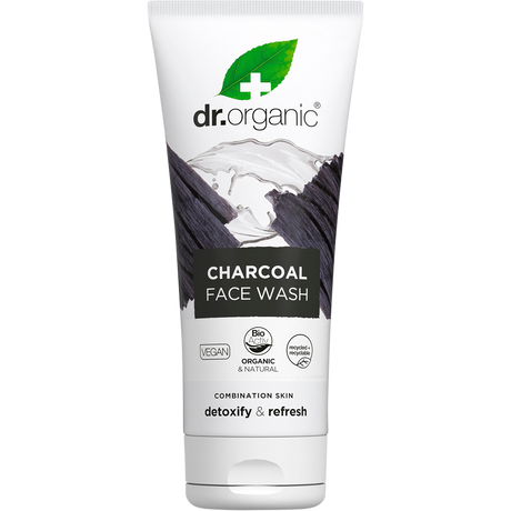 Dr Organic Face Wash Activated Charcoal 200ml front