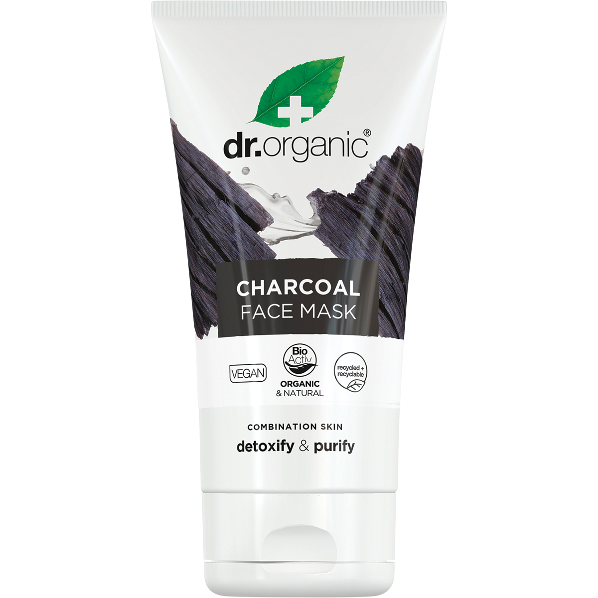 Dr Organic Face Mask Charcoal 125ml front