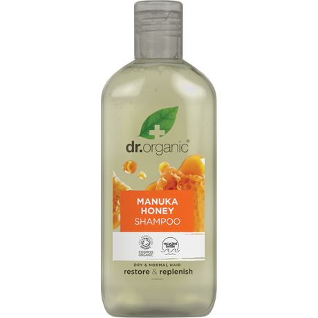 Dr Organic Shampoo Manuka Honey 265ml front