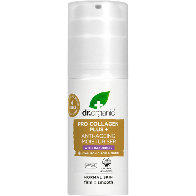 Dr Organic Organic & Natural Pro Collagen Plus+ Anti-Ageing Moisturiser Bakuchiol 50ml additional product view