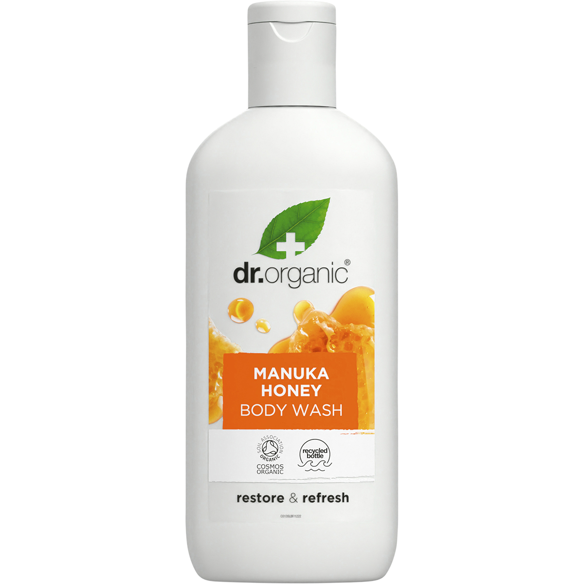 Dr Organic Body Wash Manuka Honey 250ml front