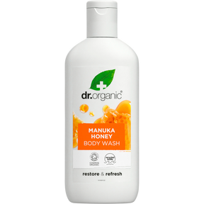 Dr Organic Body Wash Manuka Honey 250ml front