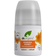 Dr Organic Roll-On Deodorant Manuka Honey 50ml front