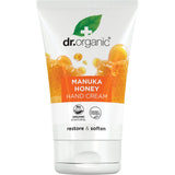 Dr Organic Organic & Natural Hand Cream Manuka Honey 125ml front view