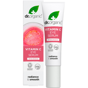 Dr Organic Eye Serum Organic Guava 15ml product and carton