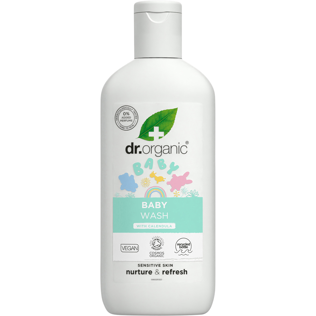 Dr Organic Baby Wash with Calendula 250ml front