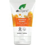 Dr Organic Organic & Natural Foot & Heel Cream Manuka Honey 125ml front view