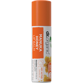 Dr Organic Lip Balm SPF 15 Manuka Honey 5.7ml front