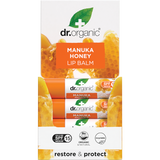 Dr Organic Organic & Natural Lip Balm SPF 15 Manuka Honey 5.7ml display view